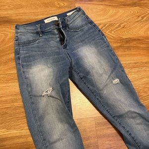 blue PACSUN skinny jeans